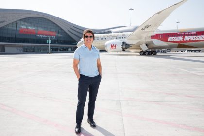 Tom Cruise touches down in Abu Dhabi for Mission: Impossible premiere